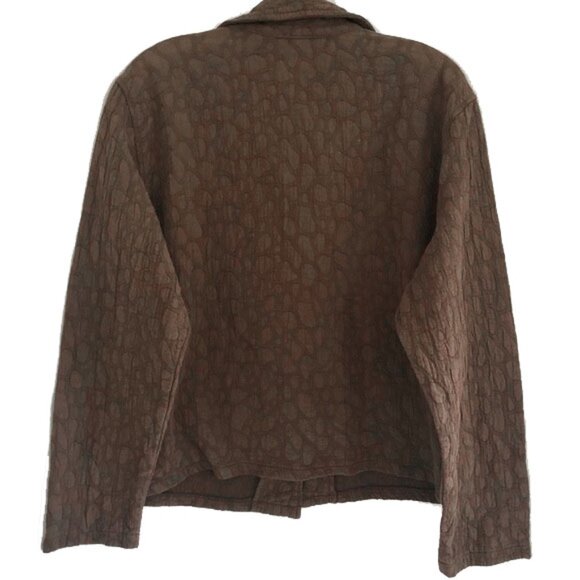 Color Me Cotton CMC Two Pocket Button Front Jacket XL - Picture 7 of 8